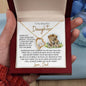 To my Beautiful Daughter - First Breath - Forever Love Necklace - Gifts for Daughters from Dad Daughter Necklace Daughter
