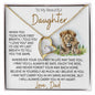 To my Beautiful Daughter - First Breath - Forever Love Necklace - Gifts for Daughters from Dad Daughter Necklace Daughter