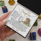 To my Beautiful Daughter - First Breath - Forever Love Necklace - Gifts for Daughters from Dad Daughter Necklace Daughter