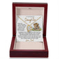 To my Beautiful Daughter - First Breath - Forever Love Necklace - Gifts for Daughters from Dad Daughter Necklace Daughter