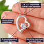 To my Beautiful Daughter - First Breath - Forever Love Necklace - Gifts for Daughters from Dad Daughter Necklace Daughter