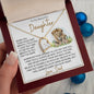 To my Beautiful Daughter - First Breath - Forever Love Necklace - Gifts for Daughters from Dad Daughter Necklace Daughter