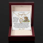 To my Beautiful Daughter - First Breath - Forever Love Necklace - Gifts for Daughters from Dad Daughter Necklace Daughter