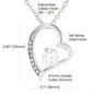 To my Beautiful Daughter - First Breath - Forever Love Necklace - Gifts for Daughters from Dad Daughter Necklace Daughter