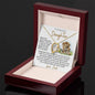 To my Beautiful Daughter - First Breath - Forever Love Necklace - Gifts for Daughters from Dad Daughter Necklace Daughter