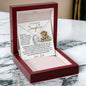 To my Beautiful Daughter - First Breath - Forever Love Necklace - Gifts for Daughters from Dad Daughter Necklace Daughter