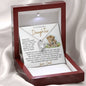 To my Beautiful Daughter - First Breath - Forever Love Necklace - Gifts for Daughters from Dad Daughter Necklace Daughter