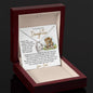 To my Beautiful Daughter - First Breath - Forever Love Necklace - Gifts for Daughters from Dad Daughter Necklace Daughter