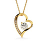 To my Beautiful Daughter - First Breath - Forever Love Necklace - Gifts for Daughters from Dad Daughter Necklace Daughter