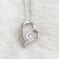 To my Beautiful Daughter - First Breath - Forever Love Necklace - Gifts for Daughters from Dad Daughter Necklace Daughter