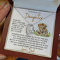 To my Beautiful Daughter - First Breath - Forever Love Necklace - Gifts for Daughters from Dad Daughter Necklace Daughter