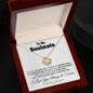 To My Soulmate - You Complete Me - Love Knot Necklace - Christmas Birthday Anniversary Valentine’s Day Gift - Jewelry 6