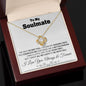 To My Soulmate - You Complete Me - Love Knot Necklace - Christmas Birthday Anniversary Valentine’s Day Gift - Jewelry 13
