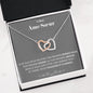 à Mon âme Sœur - Gray -interlocking Hearts Necklace - Jewelry 9