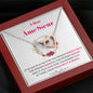 à Mon âme Sœur - Red -interlocking Hearts Necklace - Mahogany Style Luxury Box - Jewelry 4