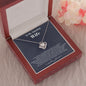 Amazing Wife - Hearts as One - Love Knot Necklace - Jewelry 11