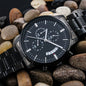 Customizable Engraved Luxury Black Chronograph Watch - with Standard or Luxury Box - Jewelry 5