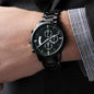 Customizable Engraved Luxury Black Chronograph Watch - with Standard or Luxury Box - Jewelry 6
