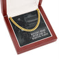 Difficult Roads often Lead to Beautiful Places - Cuban Link Chain Necklace - Jewelry 9