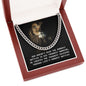 God doesn’t give the Hardest Battles to his Toughest Warrior - Cuban Link Chain Necklace - Jewelry 20
