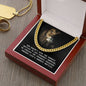 God doesn’t give the Hardest Battles to his Toughest Warrior - Cuban Link Chain Necklace - Jewelry 7