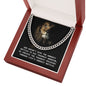 God doesn’t give the Hardest Battles to his Toughest Warrior - Cuban Link Chain Necklace - Jewelry 19