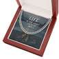 Life is too Short to Play Small - Cuban Link Chain Necklace - Jewelry 19