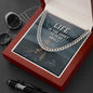 Life is too Short to Play Small - Cuban Link Chain Necklace - Jewelry 23