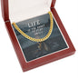 Life is too Short to Play Small - Cuban Link Chain Necklace - Jewelry 14