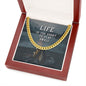 Life is too Short to Play Small - Cuban Link Chain Necklace - Jewelry 15