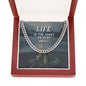 Life is too Short to Play Small - Cuban Link Chain Necklace - Jewelry 21