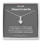 Para Mi Alma Gemela Gray Alluring Beauty Necklace - Jewelry 12