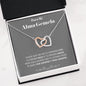 Para Mi Alma Gemela - Gray - Interlocking Hearts Necklace - Jewelry 9