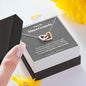 Para Mi Alma Gemela - Gray - Interlocking Hearts Necklace - Jewelry 3