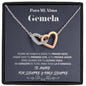 Para Mi Alma Gemela - Ultimo Todo - Interlocking Hearts Necklace - Jewelry 6