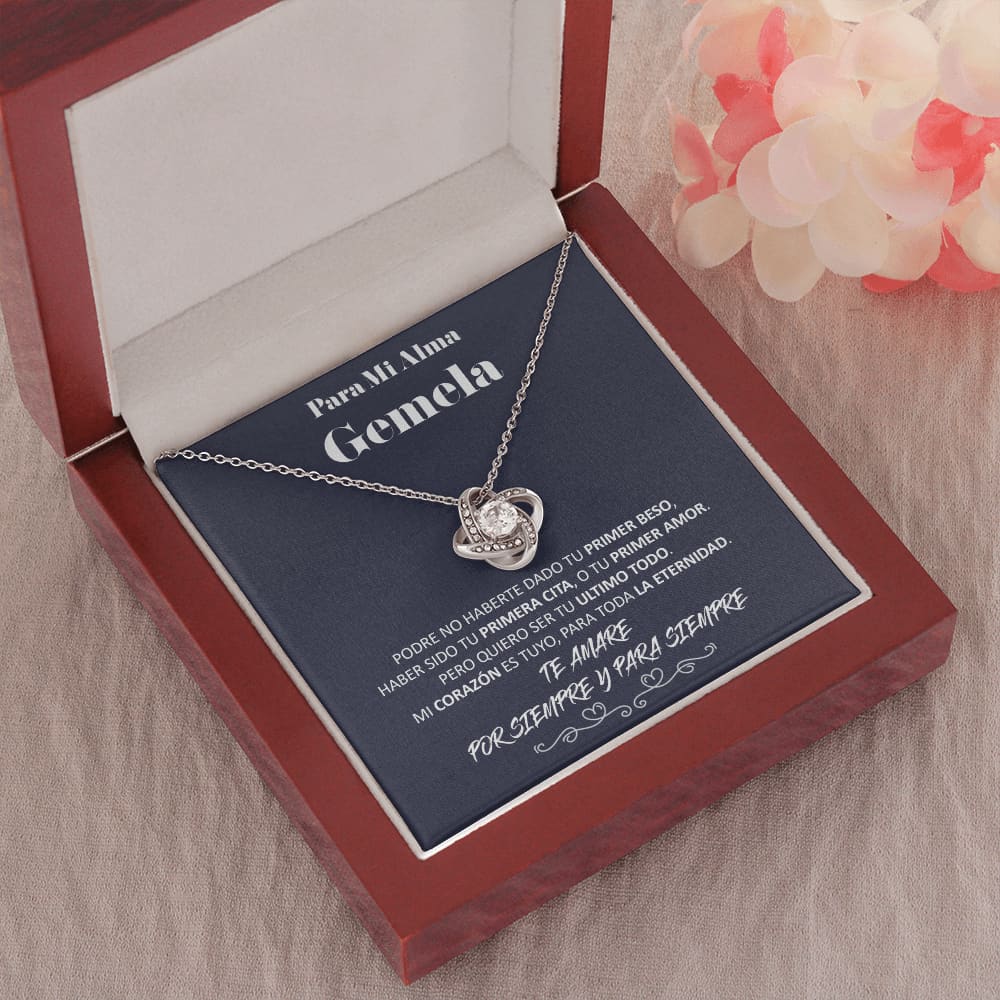 Para Mi Alma Gemela - Ultimo Todo - Love Knot Necklace - Jewelry 11