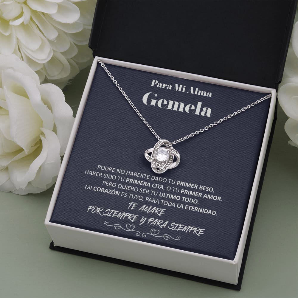 Para Mi Alma Gemela - Ultimo Todo - Love Knot Necklace - Jewelry 4