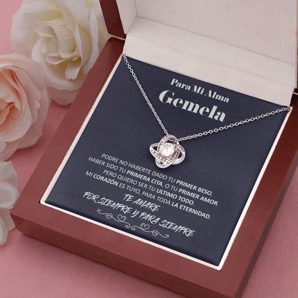 Para Mi Alma Gemela - Ultimo Todo - Love Knot Necklace - Jewelry 10
