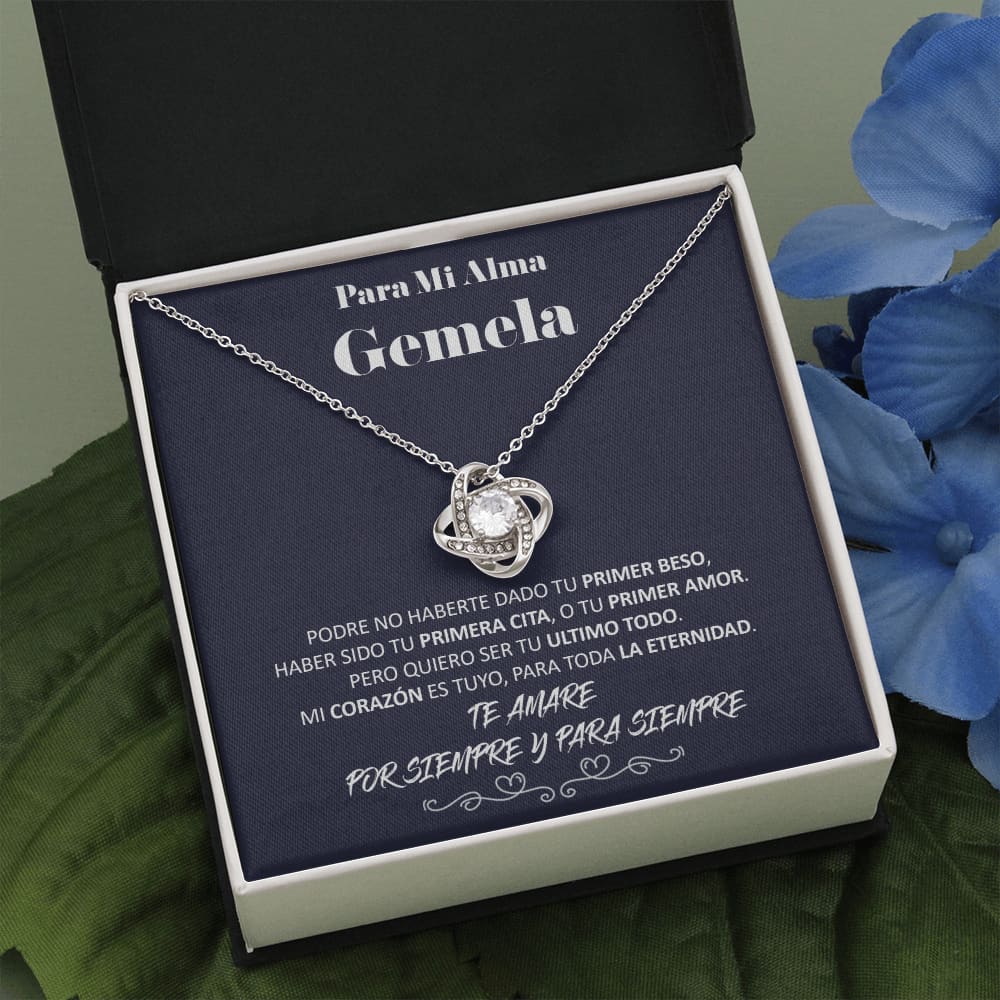 Para Mi Alma Gemela - Ultimo Todo - Love Knot Necklace - Jewelry 3