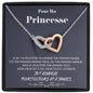 Pour Ma Princesse - Dernier Tout - Interlocking Hearts Necklace - Jewelry 6