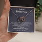 Pour Ma Princesse - Dernier Tout - Interlocking Hearts Necklace - Standard Box - Jewelry 17