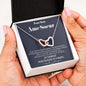 Pour Mon âme Soeur - Dernier Tout - Interlocking Hearts Necklace - Jewelry 7