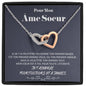 Pour Mon âme Soeur - Dernier Tout - Interlocking Hearts Necklace - Jewelry 6