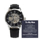 Roman Numerals Skeleton Steampunk Automatic Men’s Watch,gift For Him,gift For Man,men’s Gift,gift For Husband,watches For Men - Jewelry 2