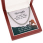 Strength - Cuban Link Chain Necklace - Jewelry 20