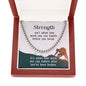 Strength - Cuban Link Chain Necklace - Jewelry 21