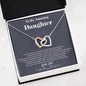 To my Amazing Daughter - from Dad - Hearts as One - Interlocking Hearts Necklace - Jewelry 9