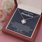 To my Amazing Daughter - from Dad - Hearts as One - Love Knot Necklace - Jewelry 10