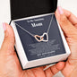 To my Amazing Mom - from Daughter - Hearts as One - Interlocking Hearts Necklace - Jewelry 7