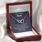 To my Amazing Mom - from Son - Hearts as One - Interlocking Hearts Necklace - Jewelry 5